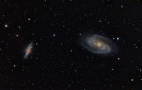 M81 (Bode's Galaxy) & M82 (Cigar Galaxy)