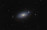 M63 - Sunflower Galaxy in Canes Venatici